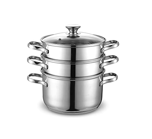 Cook N Home Stainless Steel Steamer Set