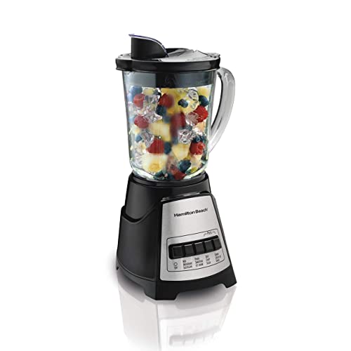 Hamilton Beach 58148 Power Elite Multi-Function Blender with Glass Jar