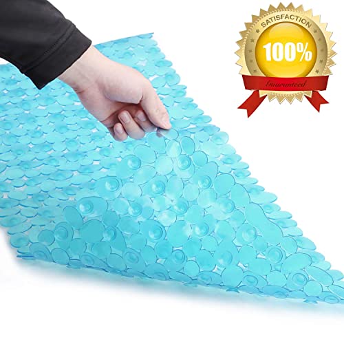 Becozier Non Slip Bath Mat Mildew Resistant Shower Mat with Anti Slip Suction Cups