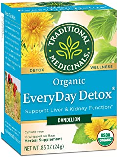 Traditional Medicinals Organic Dandelion Everyday Detox Tea