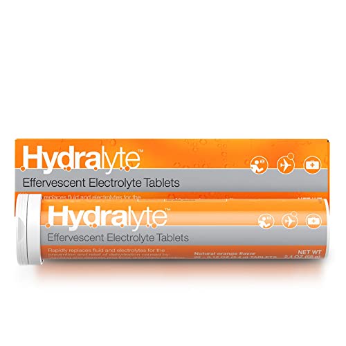 Hydralyte - Effervescent Electrolyte Tablets for On-The-Go Clinical Hydration