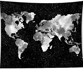 Haocoo World Map Silhouette