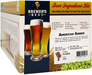 Brewer's Best American Amber Homebrew Beer Ingredient Kit