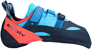 Evolv Shaman Climbing Shoe - Blue/Orange 10.5