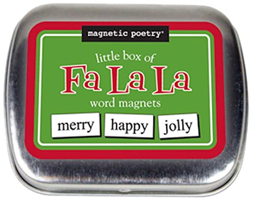 Magnetic Poetry Little Box of Fa La La