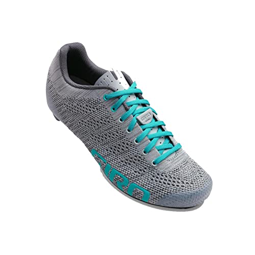 Giro Empire E70 Knit Cycling Shoes - Women's Grey/Glacier 41