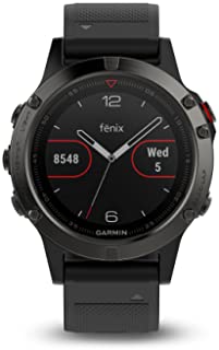 Garmin Fenix 5 Sapphire - Black with Black Band