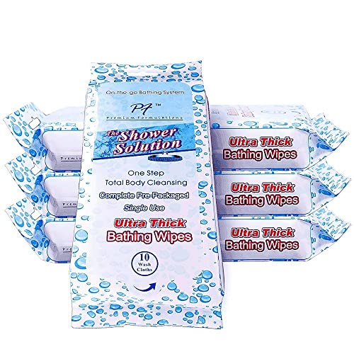 Premium Formulations Shower Solutions - Adult Bathing Wipes