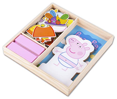 Magnetic Wood Dress Up Puzzle