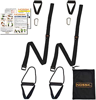 NOSSK TWIN PRO Bodyweight Fitness Strap Trainer