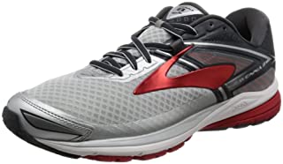 Brooks Men's Ravenna 8 Anthracite/Silver/Black 10 D US