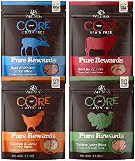 Wellness CORE Pure Rewards Jerky Bites Treats Variety