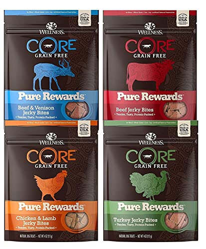 Wellness CORE Pure Rewards Jerky Bites Treats Variety