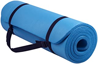 BalanceFrom Go Yoga All Purpose Anti-Tear Exercise Yoga Mat with Carrying Strap