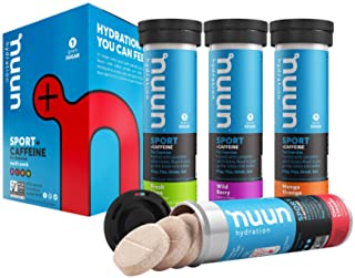 Nuun Hydration: Electrolyte + Caffeine Drink Tablets