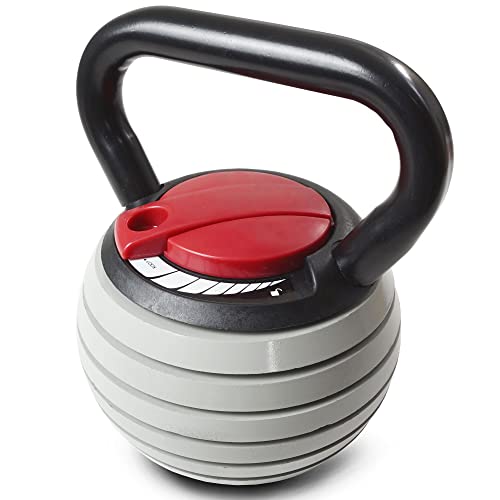 Titan Fitness 10-40 lb Adjustable Kettlebell Weight Lifting Swing Workout