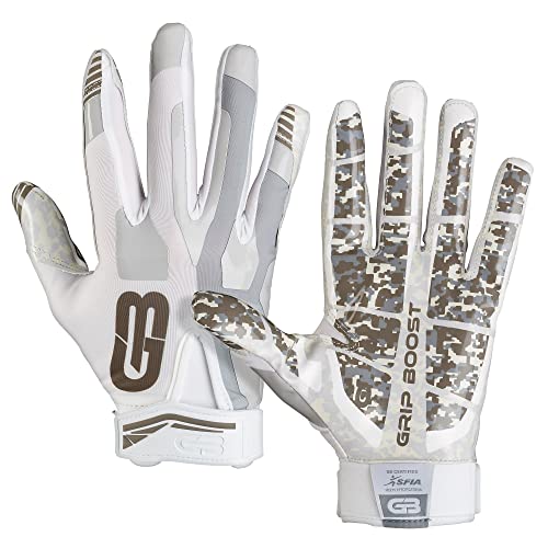 Grip Boost Stealth Football Gloves