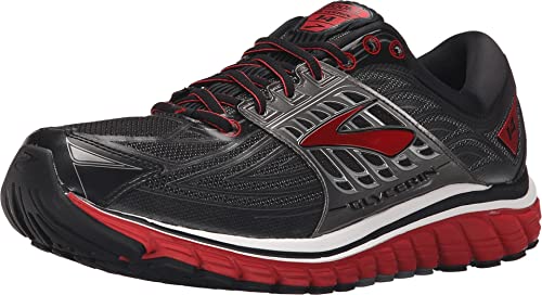 Brooks Men's Glycerin 14 Anthracite/Electric Blue/Silver Sneaker 8.5 D