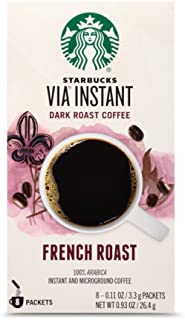 Starbucks VIA Instant French Roast Dark Roast Coffee