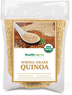 Healthworks Quinoa White Whole Grain Raw Organic