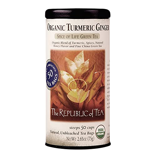 The Republic Organic Turmeric Ginger Green Tea