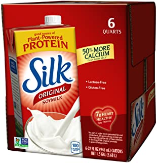 Silk Original Soymilk 32-Ounce Aseptic Cartons