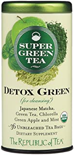 The Republic Of Tea Detox Green Supergreen Tea