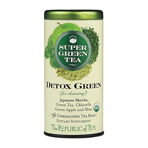 The Republic Of Tea Detox Green Supergreen Tea