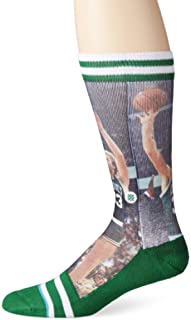 Stance Socks Men's NBA Legends Larry Bird Socks Large Multi