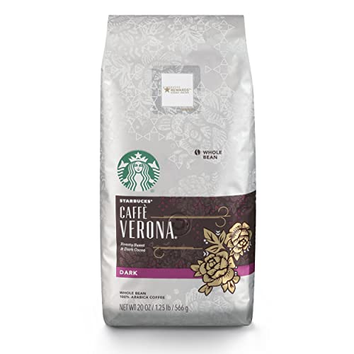 Starbucks Caffe Verona Dark Roast Whole Bean Coffee