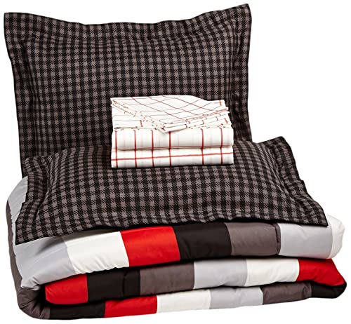 AmazonBasics Red Simple Stripe