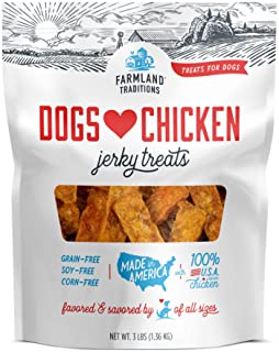 Farmland Traditions Usa Made Chicken Jerky Dog Treats