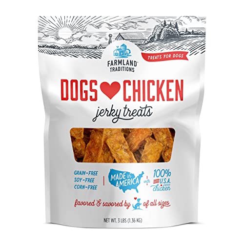 Farmland Traditions Usa Made Chicken Jerky Dog Treats