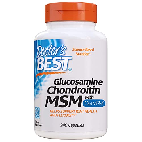 Doctor's Best Glucosamine Chondroitin MSM with OptiMSM