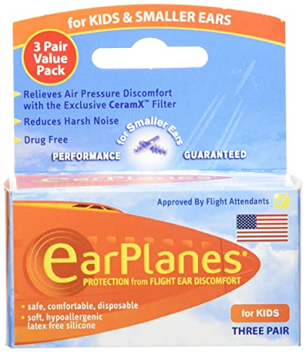 Cirrus EarPlanes For Kids & Smaller Ears