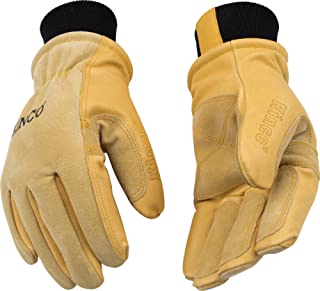 KINCO 901 Men's Pigskin Leather Ski Glove