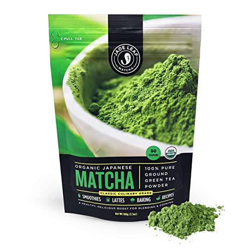 Jade Leaf - Organic Japanese Matcha Green Tea Powder - USDA Certified