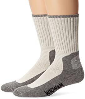 Wigwam Men's At Work DuraSole Work 2-Pack Crew Length Work Sock