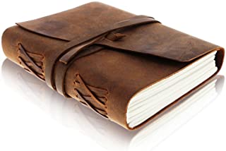 Moonster Leather Journal Travel Diary