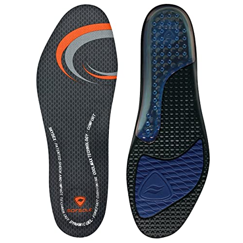 Sof Sole Insoles Men's AIRR Performance Full-Length Gel Shoe Insert