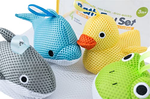 Simple Lines Bath Animals