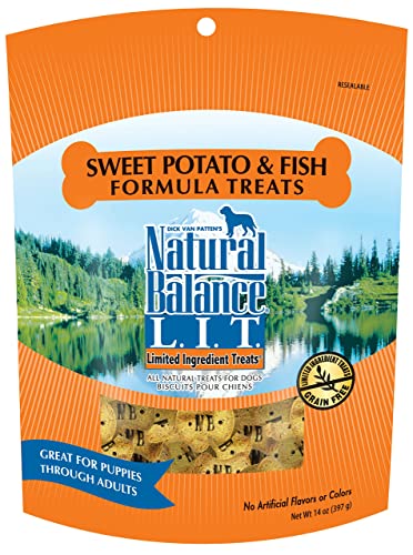 Natural Balance Limited Ingredient Treats Sweet Potato & Fish Formula Dog Treats