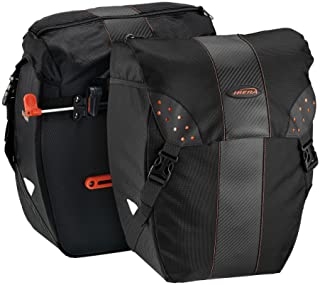 Ibera Bicycle Bag PakRak Clip-On Quick-Release All Weather Bike Panniers