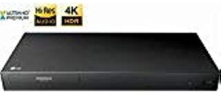 LG 4K Ultra Multi Region Blu Ray Player - Multi zone A B C Blu-ray Pal Ntsc - Dual Voltage -Bundle with Dynastar HDMI Cable