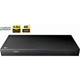 LG 4K Ultra Multi Region Blu Ray Player - Multi zone A B C Blu-ray Pal Ntsc - Dual Voltage -Bundle with Dynastar HDMI Cable