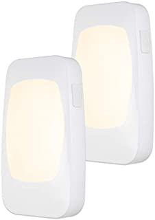 Energizer 4-in-1 LED Power Failure Night Light 2 Pack, Dusk-to-Dawn Sensor, Foldable Plug, Emergency Flashlight, Tabletop, Snow, Hurricane, Storm, Blackout, White, 46473, 2-Pack, 2