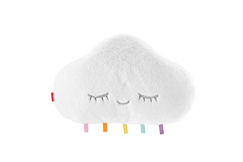 Fisher-Price Twinkle & Cuddle Cloud Soother, Plush Crib-Attach Baby Soother