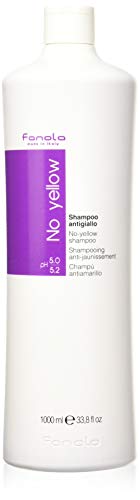 Fanola No Yellow Shampoo, 1000 ml (Pack of 2) ,33.8 Fl Oz,Pack of 2