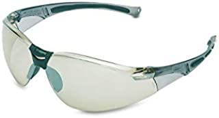 Howard Leight Shooting Sports Sharp-Shooter HL804 Indoor/Outdoor Anti-Glare Shooting Glasses, Mirror Lens (R-01708), Gray, One Size