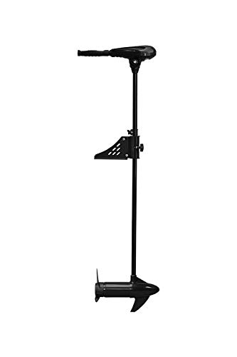 Newport Vessels 55lb Thrust Saltwater Electric Pontoon Trolling Motor with Deck Mount Bracket & 55